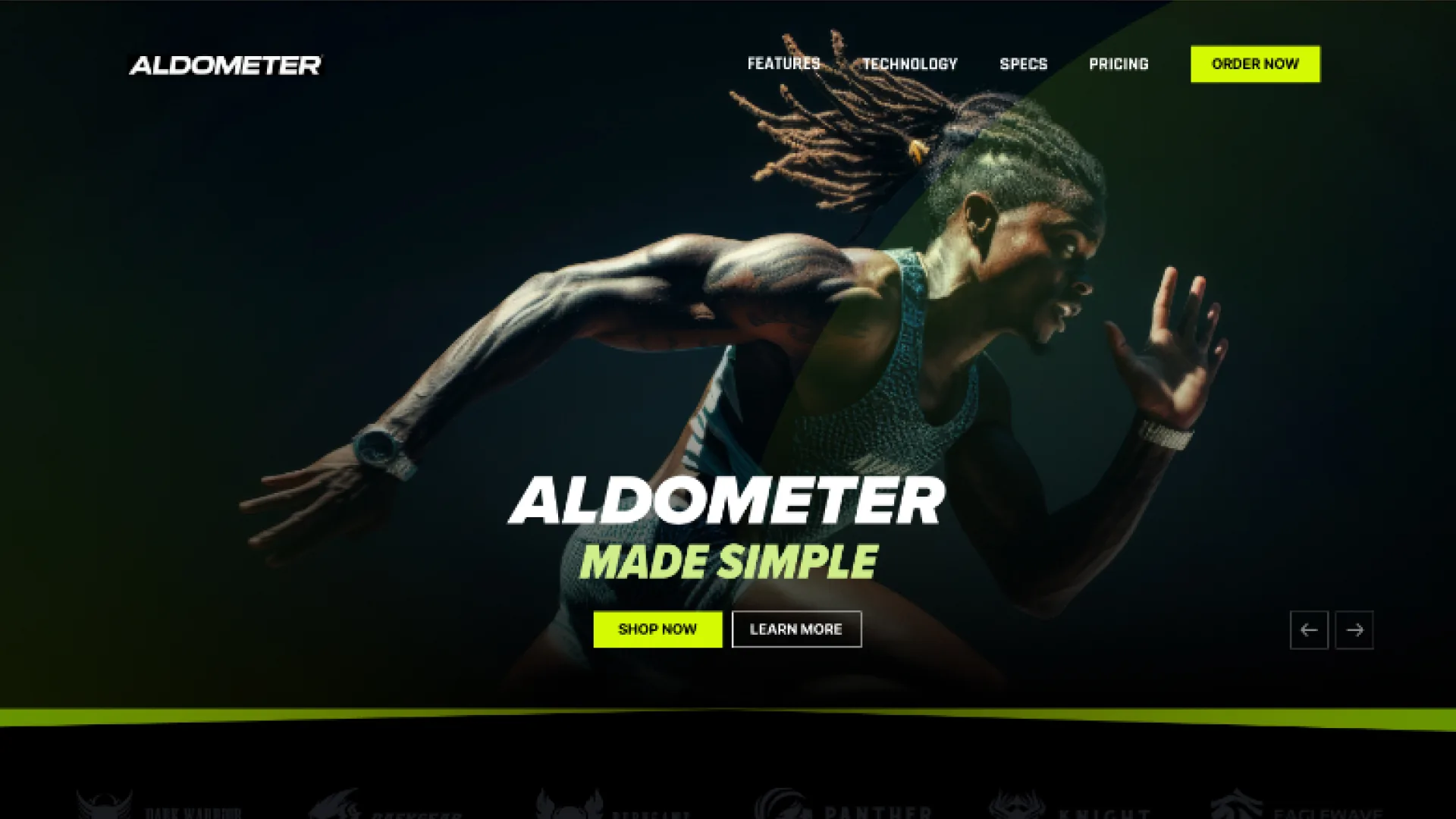 Aldometer website