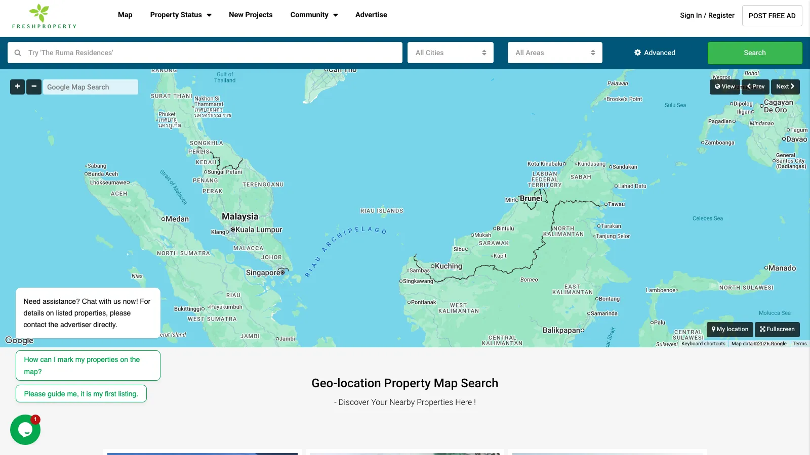 Freshproperty.co website