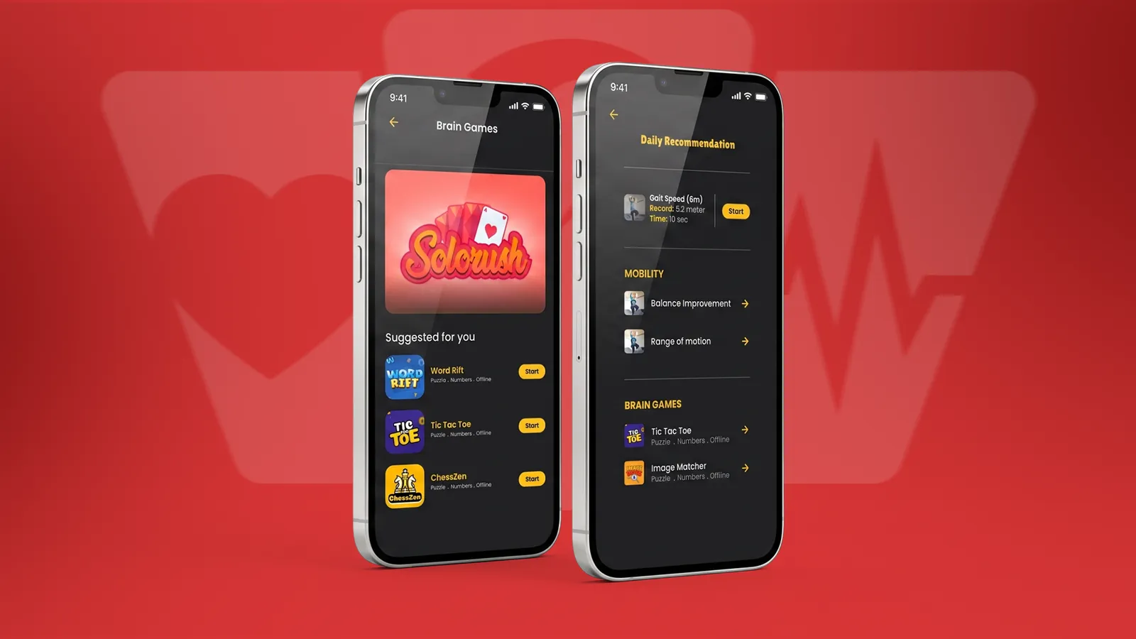 AgeWiser app screens