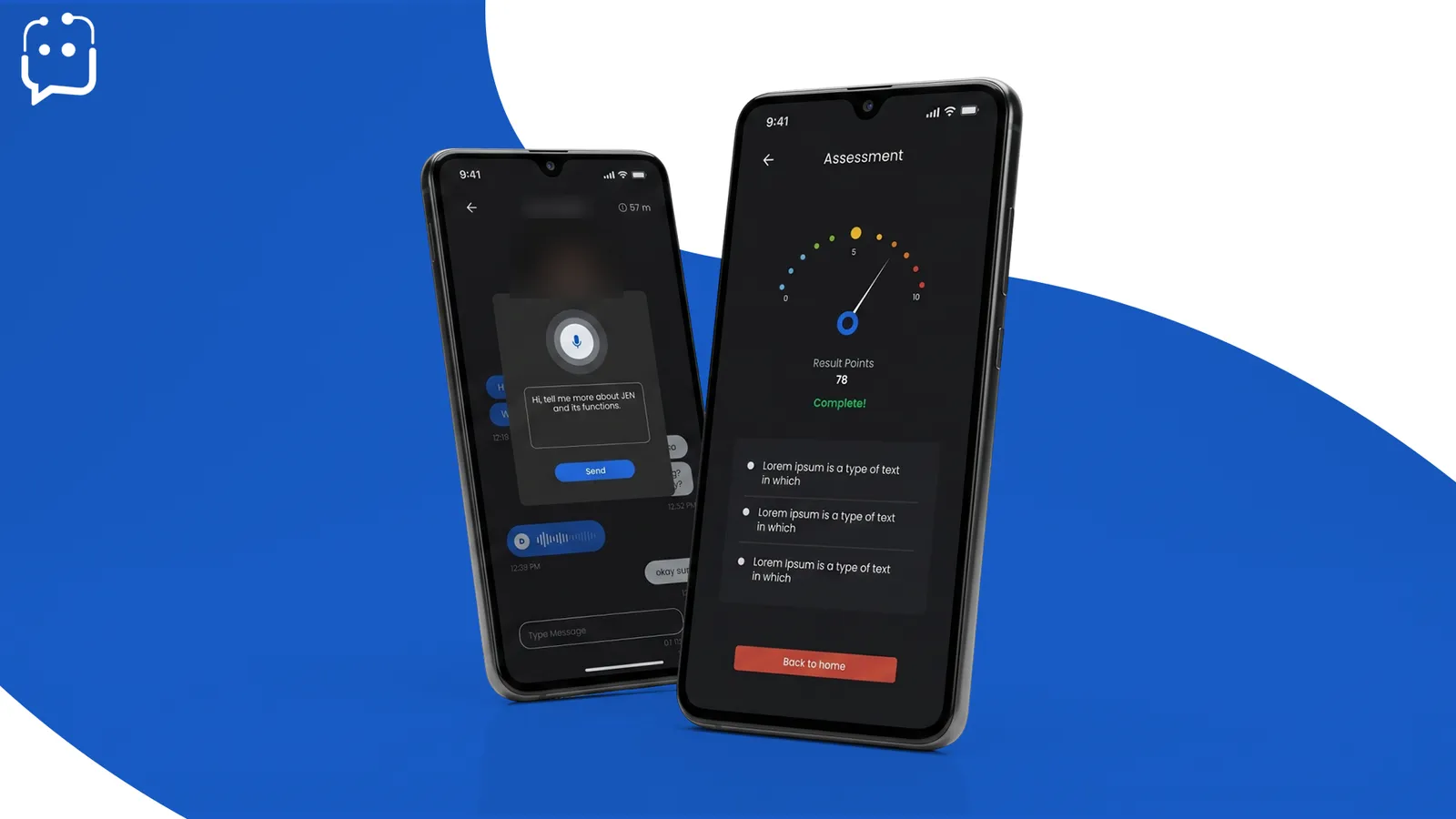 CareWiser app screens