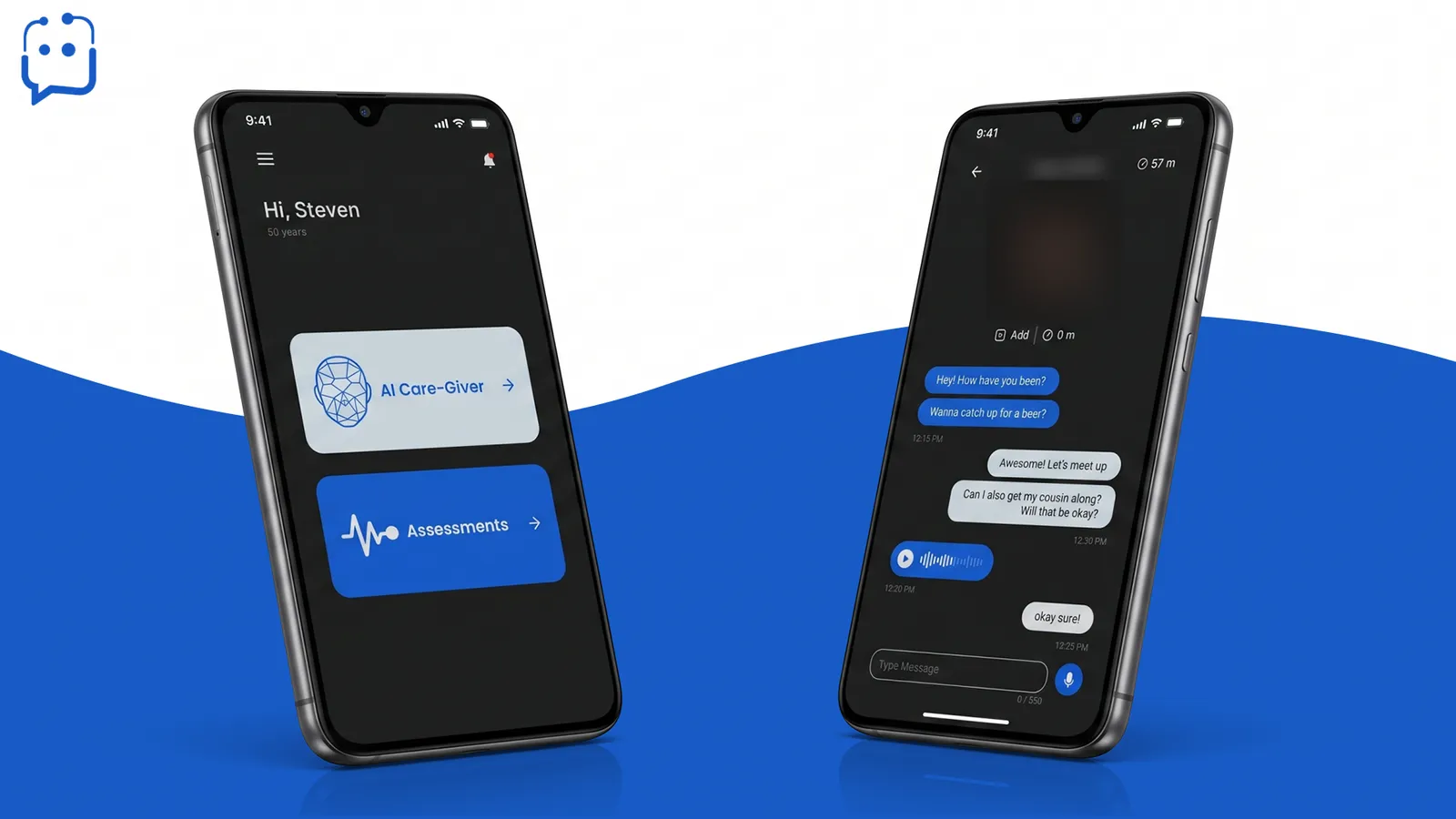 CareWiser app screens